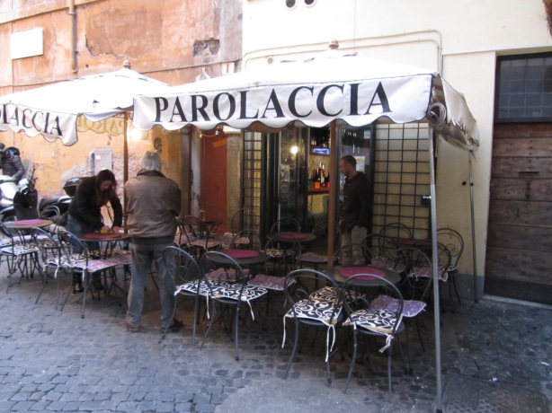 La Parolaccia Restaurant, Rome