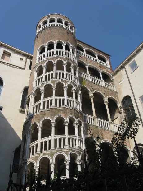 The spiral staircase of Palazzo Contarini del Bovolo