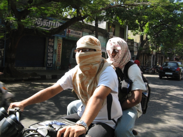 Bike-roaming in Pondicherry